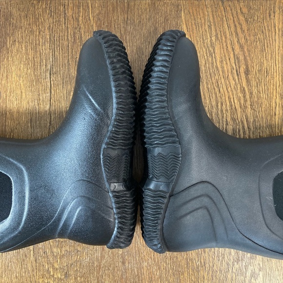 NWT Hisea Neoprene WP Rubber Boot Women’s Size 6 Black - Picture 7 of 10